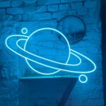 neon celestial stars planet hands