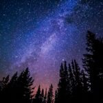 starry night sky constellation